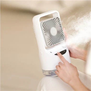 Pārnēsājams uzlādējams gaisa dzesēšanas ventilators